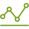 fluctuating demand icon